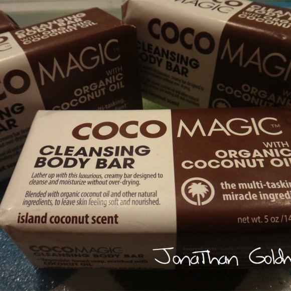Coco Magic Cleansing Body Bar Soap Bar 5oz 142g - Picture 3 of 4